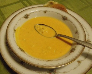 Curried Crab Soup